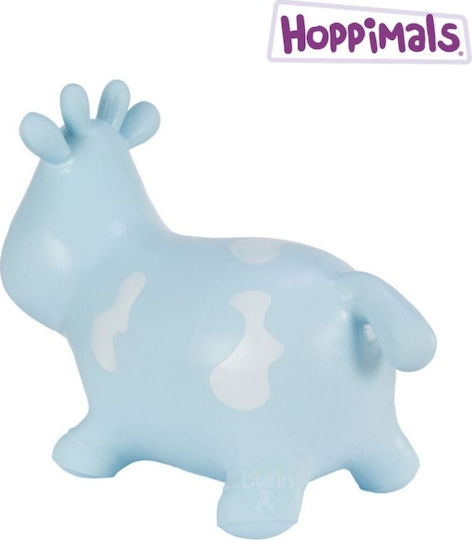 Hoppimals Χοπ Χοπ Αγελάδα για 1+ Ετών Μπλε 50εκ.