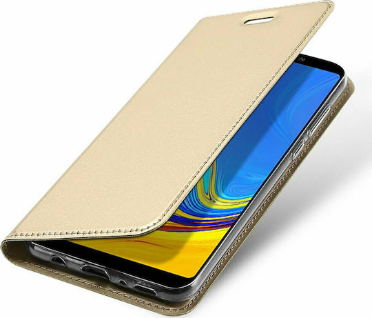 Dux Ducis Skin Pro Series Buchen Sie Synthetisches Leder Gold (Galaxy A9 2018)