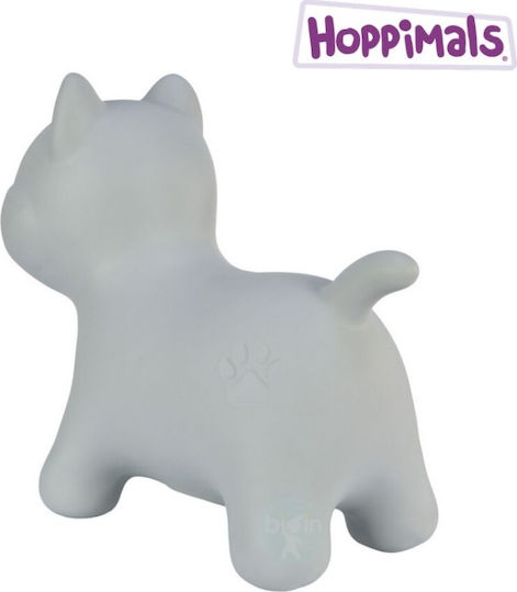 Hoppimals Χοπ Χοπ Γατάκι για 1+ Ετών Γκρι 50εκ.