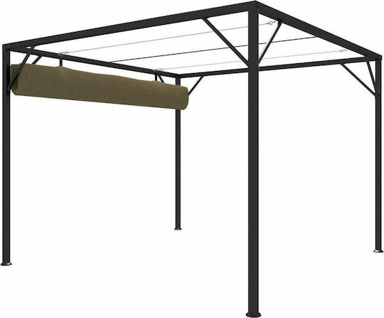 Πέργκολα Κήπου από Μέταλλο 300x300cm Πέργκολα Κήπου από Μέταλλο 300x300cm