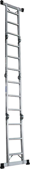 Multiladder Multipurpose Ladder 4x3 with Maximum Height 3.7m