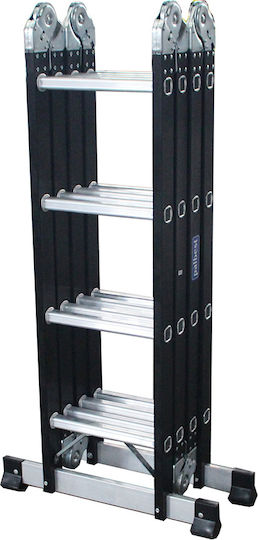 Multiladder Multipurpose Ladder 4x3 with Maximum Height 3.7m