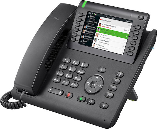 Siemens OpenScape Desk Phone CP700 Cu fir Telefon IP Negru