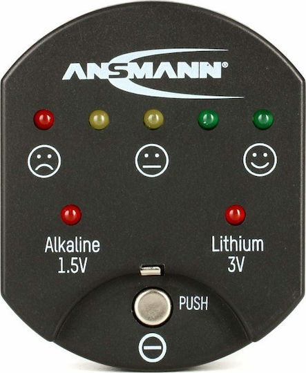 Ansmann Button Cell Αναλογικό Battery Tester με Σταθερή Υποδοχή