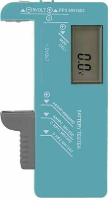 Emos N0322 Ψηφιακό Battery Tester με Πτυσσόμενη Υποδοχή