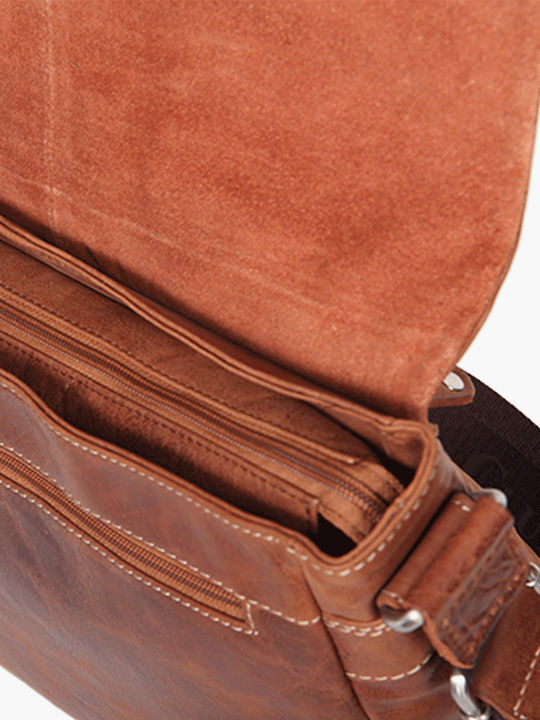 Leder Herrentasche Bote Tabac Braun