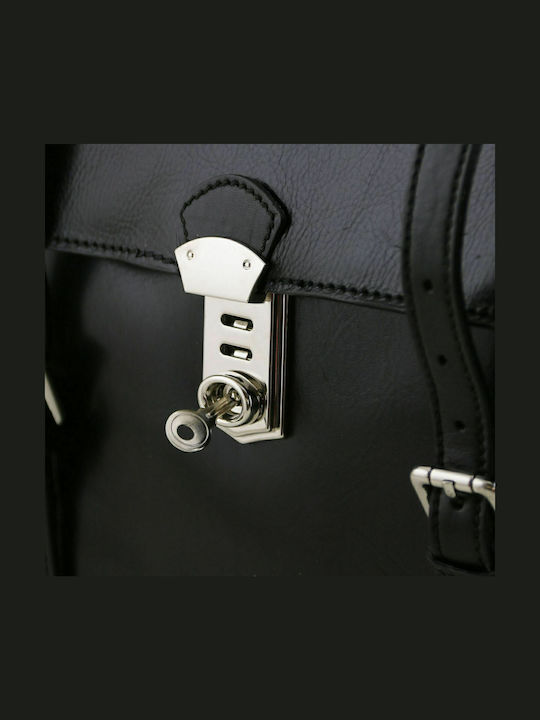 Viareggio Leder Herrentasche Geldbörse Dark Brown