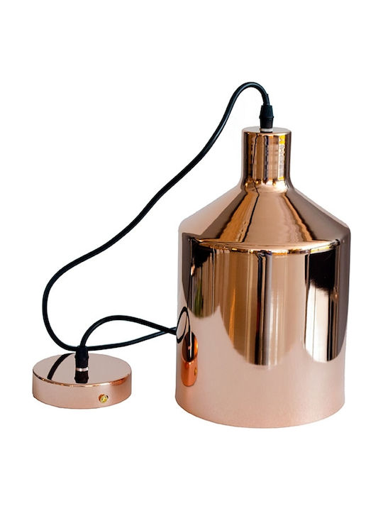 V-TAC Pendant Light Rose Gold with Socket E27 17cm