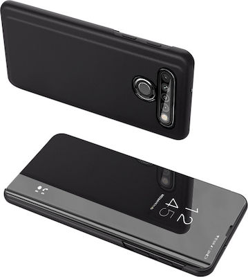 Hurtel Clear View Plastic Book Black (LG K61)