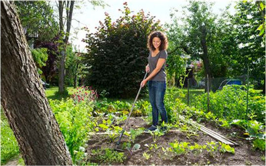 Gardena Hoe Natureline 17109-20 Hoe Square 16cm with Pole