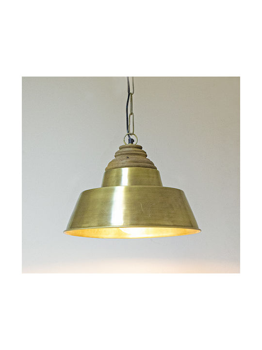 Zaros Pendant Light Single-Light for Socket E27 Bronze