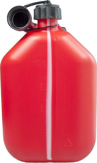Deura Dual Position Fuel Can Plastic with Extension Tube 20l Red