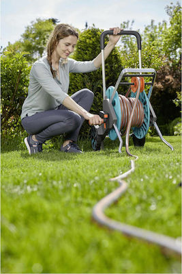 Gardena Τροχήλατη Ανέμη Ποτίσματος χωρίς Λάστιχο Hose Trolley AquaRoll M Easy