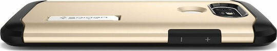 Spigen Rugged Armor Umschlag Rückseite Kunststoff 1.2mm Gold (LG G5)