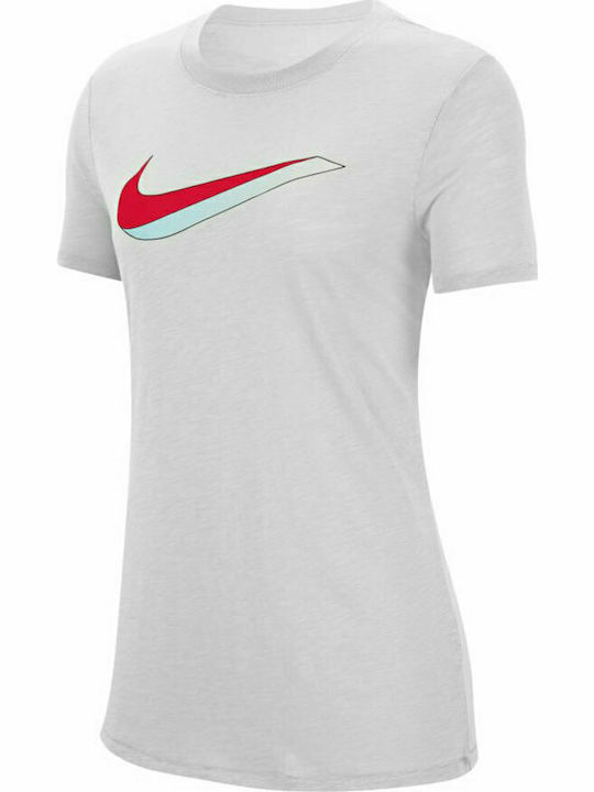 Nike Icon Damen Sportlich T-shirt Weiß