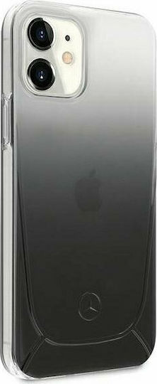 Mercedes-Benz Задна корица Пластмаса Черен (iPhone 12 mini)