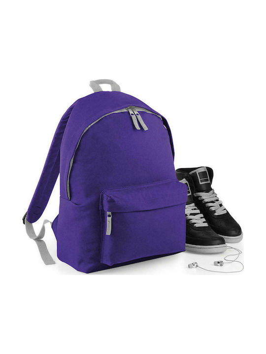 Bagbase BG125 Purple / Light Grey Stoff Rucksack Lila 14Es 615293670