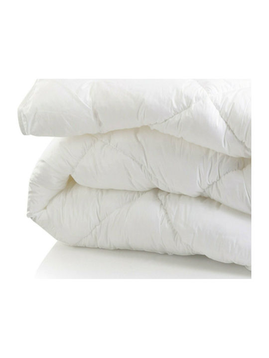 Vesta Home Quilt Single with Hollowfiber Filling 160x230cm Hollofil Eco 300 White