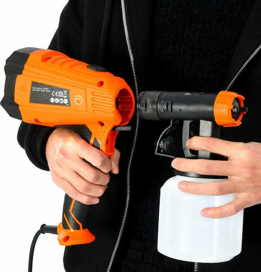 vidaXL 145287 Elektrische Farbspritzpistole mit Behälter 0.800Es