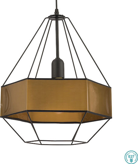 TK Lighting Cristal Lustră Suspendată Cupru 40cm.