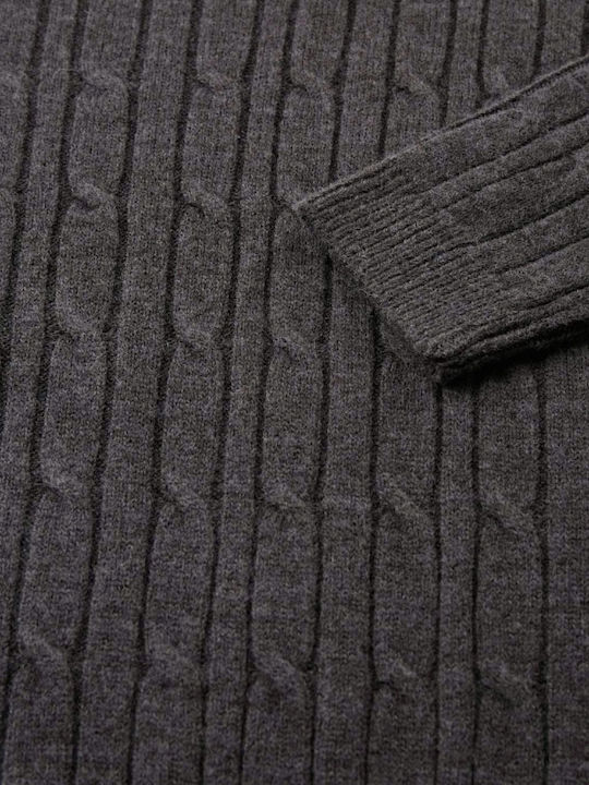 MINIMUM Sunesen Knit [Dark Grey Melange] Dark Brown