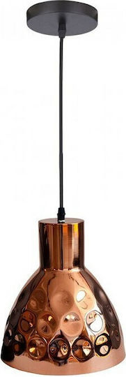 V-TAC Pendant Light Rose Gold with Socket E27 15cm