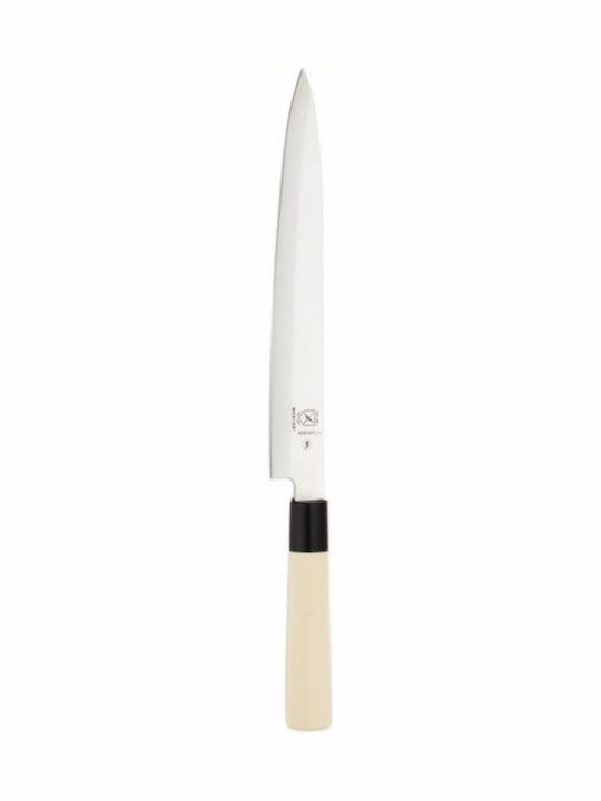 Mercer Culinary Left Handed Sashimi Santoprene Chef Knife of Stainless Steel 24cm M24010PLLH