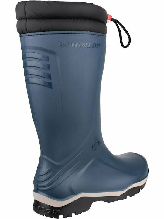 Dunlop Blizzard Hunting Wellingtons in Blue color
