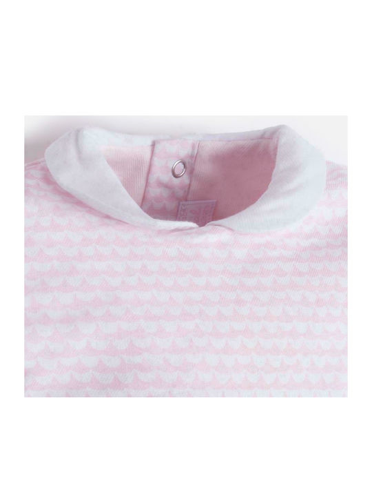 Mayoral Baby Bodysuit Set Long-Sleeved Pink