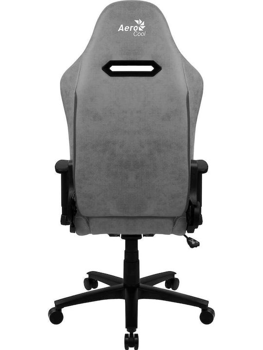 Aerocool Duke AeroSuede Υφασμάτινη Καρέκλα Gaming με Ρυθμιζόμενα Μπράτσα Μαύρο/Καφέ/Γκρι