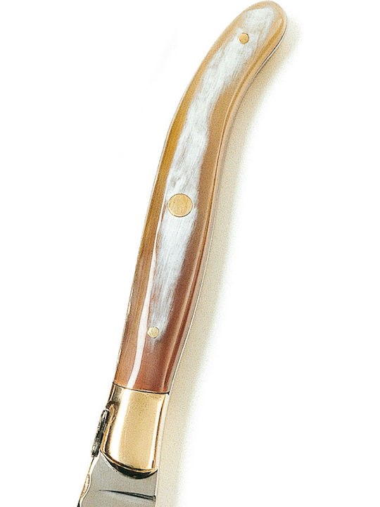 Claude Dozorme Laguiole De Table Light Horn Μαχαίρια Steak από Ανοξείδωτο Ατσάλι 6τμχ