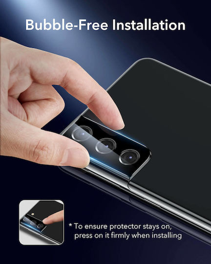 ESR Lens Protector Camera Protection Tempered Glass Black for the Galaxy S21+ 5G