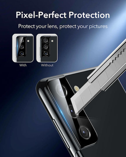 ESR Lens Protector Camera Protection Tempered Glass Black for the Galaxy S21+ 5G