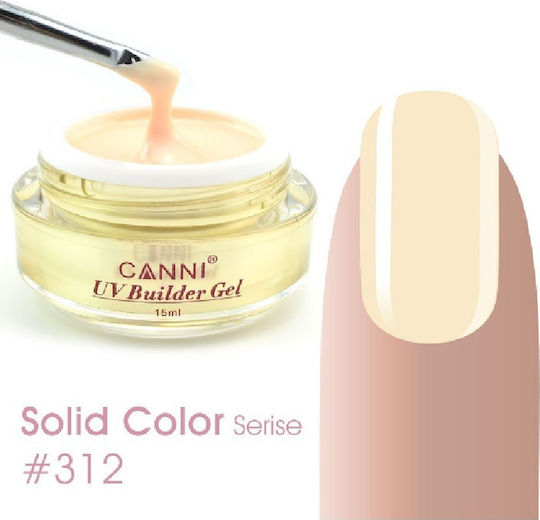 Canni 312 UV Builder Gel Νυχιών 312 15ml