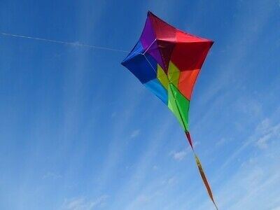 Gunther Folding Fabric Kite with Tail & Twine 152x124cm