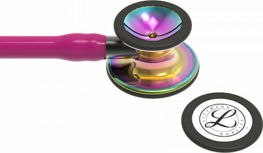 3M Littmann Cardiology IV Cardiology Adults Non Chill Double Head Stethoscope Fuchsia