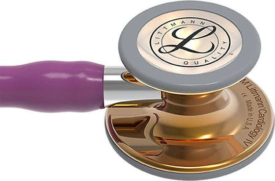 3M Littmann Cardiology IV Cardiology Kids Non Chill Double Head Stethoscope Purple