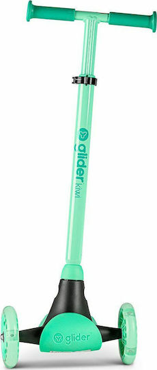 Y Volution Kids Scooter Foldable YGlider Kiwi 3-Wheel Green