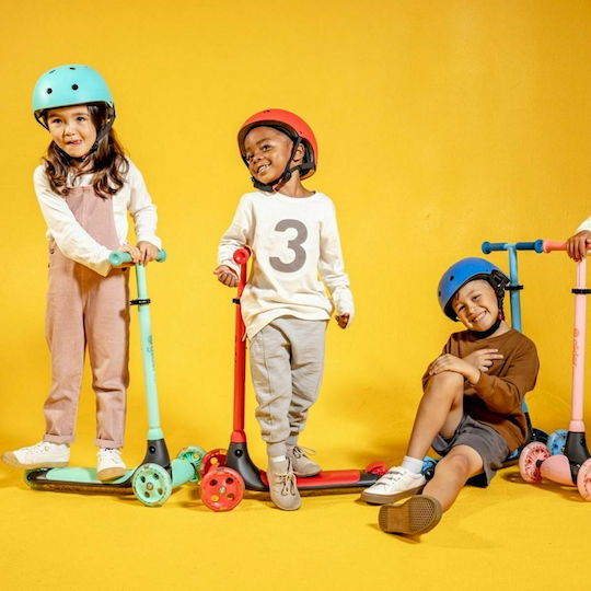 Y Volution Kids Scooter Foldable YGlider Kiwi 3-Wheel Green