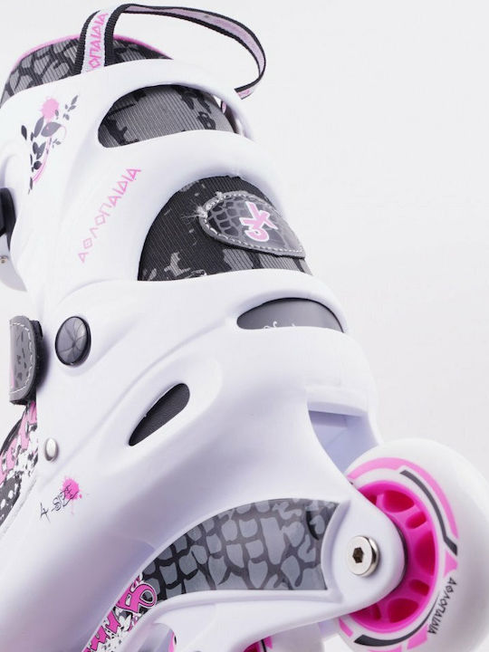 Athlopaidia Inline Adjustable Multicolour Kids Rollers