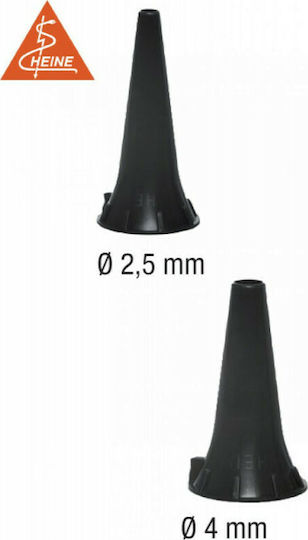 Heine Αξεσουάρ Ωτοσκοπίων Χωνάκια Ωτοσκοπίων 4mm 1000τμχ