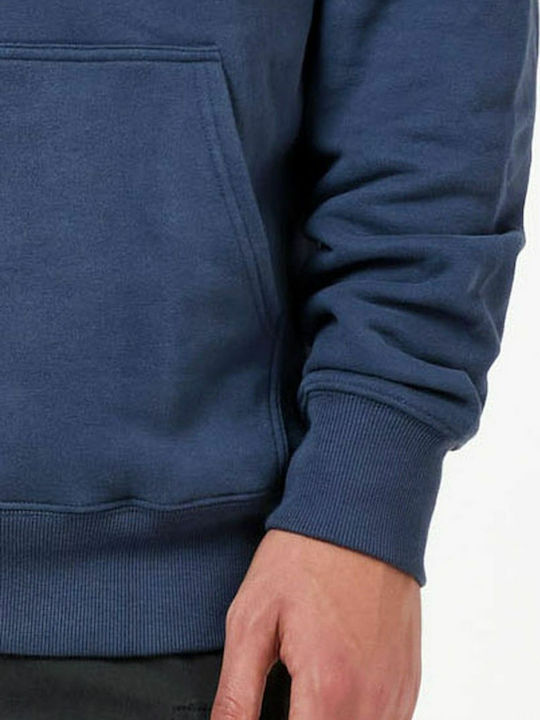 Sweatshirt mit Kapuze Marineblau