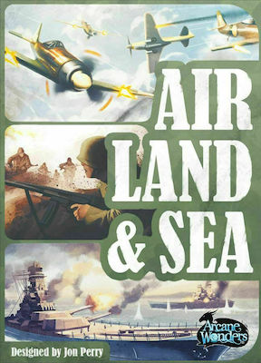 Arcane Wonders Board Game Air Land & Sea for 2 Players 14+ Years AWGAW03AS (EN)