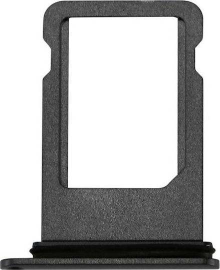 Sim Card Slot Black iPhone 8