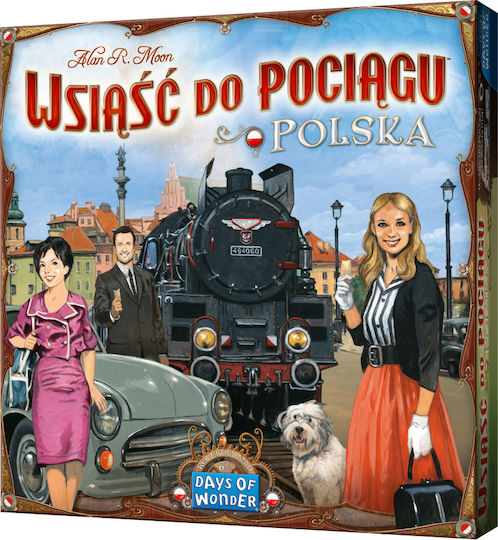 Разширение на играта Ticket to Ride Map Collection Volume 6.5 Polska за 5-6 играчи 8+ години (EN) Days of Wonder
