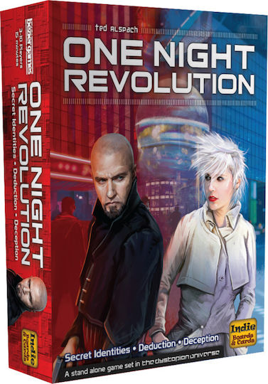 Настолна игра One Night Revolution за 3-10 играчи 14+ години (EN) Indie Boards And Cards