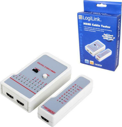 LogiLink WZ0017 Тестер На Кабели За Изображение HDMI