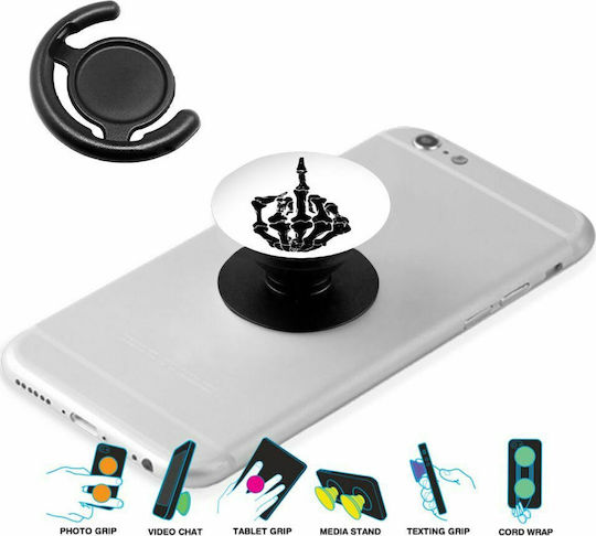 Koupakoupa Pop Socket Κινητού Middle Finger Μαύρο