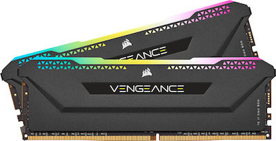 Corsair Vengeance RGB Pro SL 16GB DDR4 RAM with 2 Modules (2x8GB) and 3600 Speed for Desktop