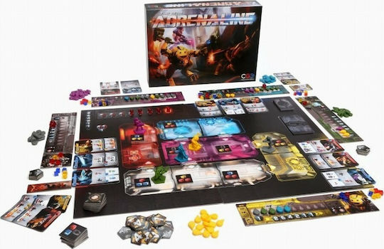 Επιτραπέζιο Παιχνίδι Adrenaline για 3-5 Παίκτες 12+ Ετών (EN) Czech Games Edition